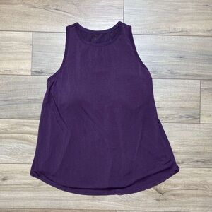 Shebird Womens The Freedom Racerback Bra Tank Size 7 Purple EUC